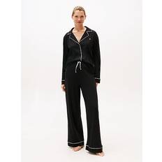 Tommy Hilfiger Sort Nattøj Tommy Hilfiger Essential Shirt And Trousers Pyjama Set