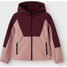 Name It Rød Jakker Name It Funktionsjakke Alfa08 Aubergine Melon