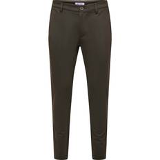 Only & Sons Mark Pants Coffee Bean Chinobyxa Brun