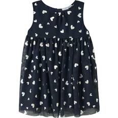 Name It Genbrugsmaterialer Kjoler Name It NmfVabos Kjole - Navy Blazer Heart