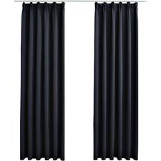 vidaXL Blackout Anthracite 140x225cm