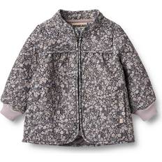 Wheat Termojakke Thilde Unisex - Pastellgrön/Lila/Syrén/Svart