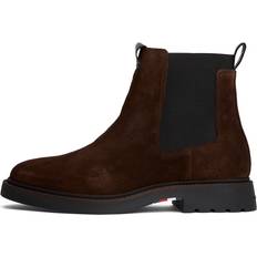 Tommy Hilfiger Slip-on Kängor & Boots Tommy Hilfiger Chelseaboots Comfort Lwt Sde - Mörkbrun/Svart