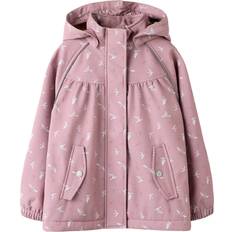 Name It Babyer Jakker Name It Softshell Ashape Jakke Alfa08 - Gammelrosa/Hvid