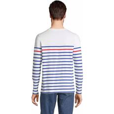 L03099 T-shirts - White/Royal Blue