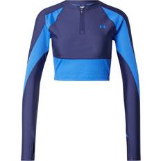Under Armour Overtøj Under Armour Rib Women's Zip Washed Funktionsbluse - Blå