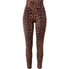 Leopard Strumpbyxor & Stay-ups About You Leggings Connie - Kastanjebrun/Ljusbrun/Svart