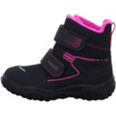 Superfit Fleece Vintersko Superfit Husky Snowboots - Navy/Sølvgrå/Fuchsia