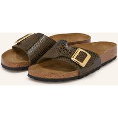 Birkenstock Badesandaler Birkenstock Pantoletter Catalina - Mørkebrun/Mørkegrøn