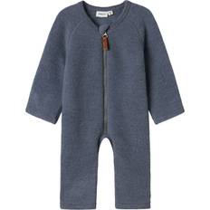 Jumpsuits Name It Nbmwmino Wool Bru Ls Suit Noos - Folkstone Gray