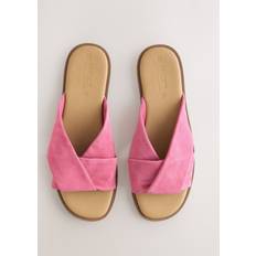 Plateau Badesandaler NEXT Pantoletter pink