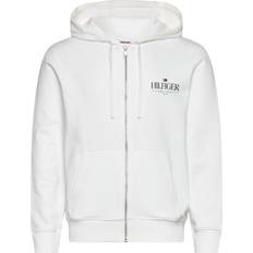 Fitness - Hvid Overtøj Tommy Hilfiger Stacked Hooded Zip Th - Mørkeblå/Rød/Hvid