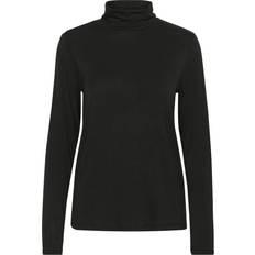 CULTURE Tröjor CULTURE Cupoppy Rollneck - Svart