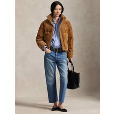 Polo Ralph Lauren Corduroy Quilted Puffer Coat - Tan