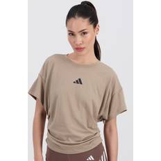 Beige - Fitness & Gym Clothing adidas Power T-Shirt - Chalky Brown
