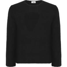 Calaha Jumper 9965 Dam Stickade Tröja - Black