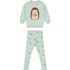 Name It Grøn Øvrige sæt Name It Nmfvalona Ls Long Rlx Sweat Sæt - Green/Green