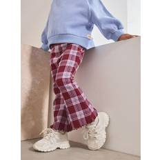 Rutiga Strumpbyxor & Stay-ups NEXT Leggings - Rosa/Burgunder
