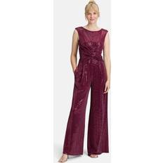 Sølv Jumpsuits & Overalls Vera Mont Glitter Look Jumpsuit Elegant - Burgunder/Sølv