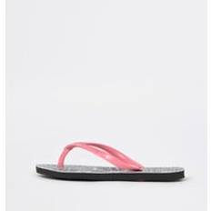 Flip Flops River Island Girls Black Havaianas Animal Print Flip Flops