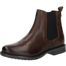 Chelsea Boot Mallorca Leather Dam - Brun