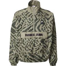 Nike Green Jackets Nike Air Woven Half Zip Jacket - Green