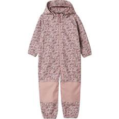 Name It Flyverdragter Børnetøj Name It Softshell Suit Alfa Woodrose Blossom Noos - Rosa