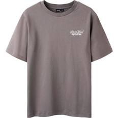 Tøj Name It Regular Fit T-shirt - Grå