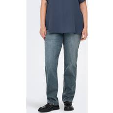 Tøj Only Carmakoma Carwilly Straight Fit Jeans - Blue Denim