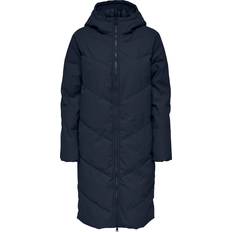 Tøj JDY ulrikka Life Water Puffa Vinterfrakke - Dark Sapphire