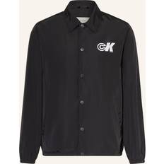 Calvin Klein Polyester Jackor Calvin Klein Monogram Logo Coach Jacket - Black