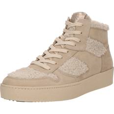 Hög Sneaker - Beige