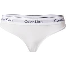 Trosor Calvin Klein Underwear String Thong - Svart Vit