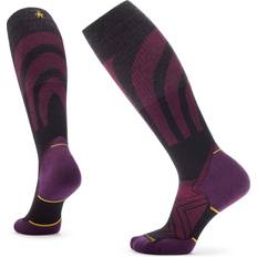 Lila - Löpning Underkläder Smartwool Run Targeted Cushion Compression Otc Socks - Black