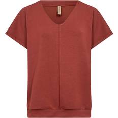 Soyaconcept S T-shirts Soyaconcept Elegant T-shirt Sweat - Rød