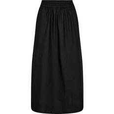 Nujuny Long Skirt Caviar - Sort