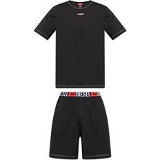 Diesel Herr Sovplagg Diesel Pyjamas Kort Adam-D-Core - Svart