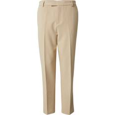 Fox Apparel Pressveckad Byxa Justus - Beige