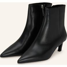 Calvin Klein Ankle Boots Calvin Klein Leather Kitten Heel Zip Ankle Boots