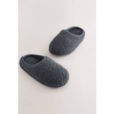 Tekstil Hjemmesko NEXT Grey Borg Warm Lined Slipper Mules - Grå