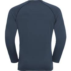 3XL Base Layer Tops Jack Wolfskin Men's Long-Sleeved Functional Shirt Infinite Warm - Midnight Sky