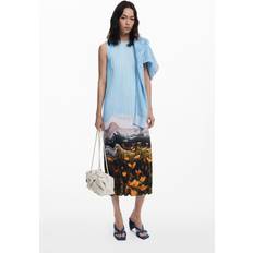 Blåa - Oversize Klänningar Desigual Klänning - Blå