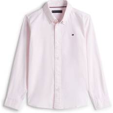 Tommy Hilfiger Pink Skjorter Tommy Hilfiger Flag Oxford Long Sleeve Shirt - Lys Pink