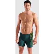 Green - Sportswear Garment Swimming Trunks Arena Kikko V Swim Mid Jammer Graphic - Green