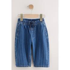 Stribede Jeans NEXT Dark Blue Stripe Pull On Wide Jeans - Navy/Blue