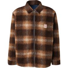 Levi's Jakker Levi's Overgangsjakke Reversible Shacket - Beige/Indigo/Brun
