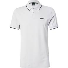 Grå - Polyamid Polotrøjer BOSS Bluser T-Shirts Paul - Lysegrå