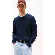 Tommy Jeans Herre Sweatere Tommy Jeans TJM Slim ESS Sweater EXT Mand - Dark Night Navy