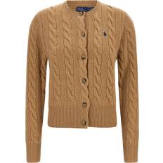 Polo Ralph Lauren XXL Cardigans Polo Ralph Lauren Braided Cardigan Maglioni - Beige