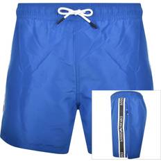 Armani Kläder Armani Logo Swim Shorts - Blue